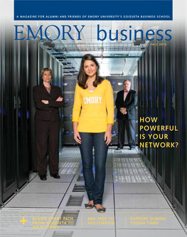 A Magazine for Alumni and Friends of Emory University's