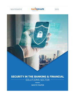 Security in the Banking & Financial Solutions Sector