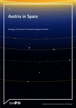 Strategy of the Bmvit for Austrian Space Activities