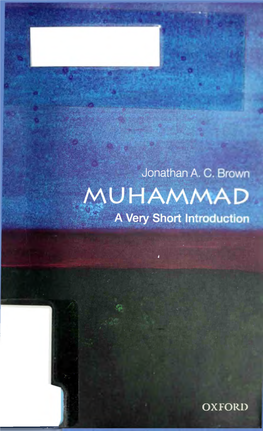 MUHAMMAD a Very Short Introduction
