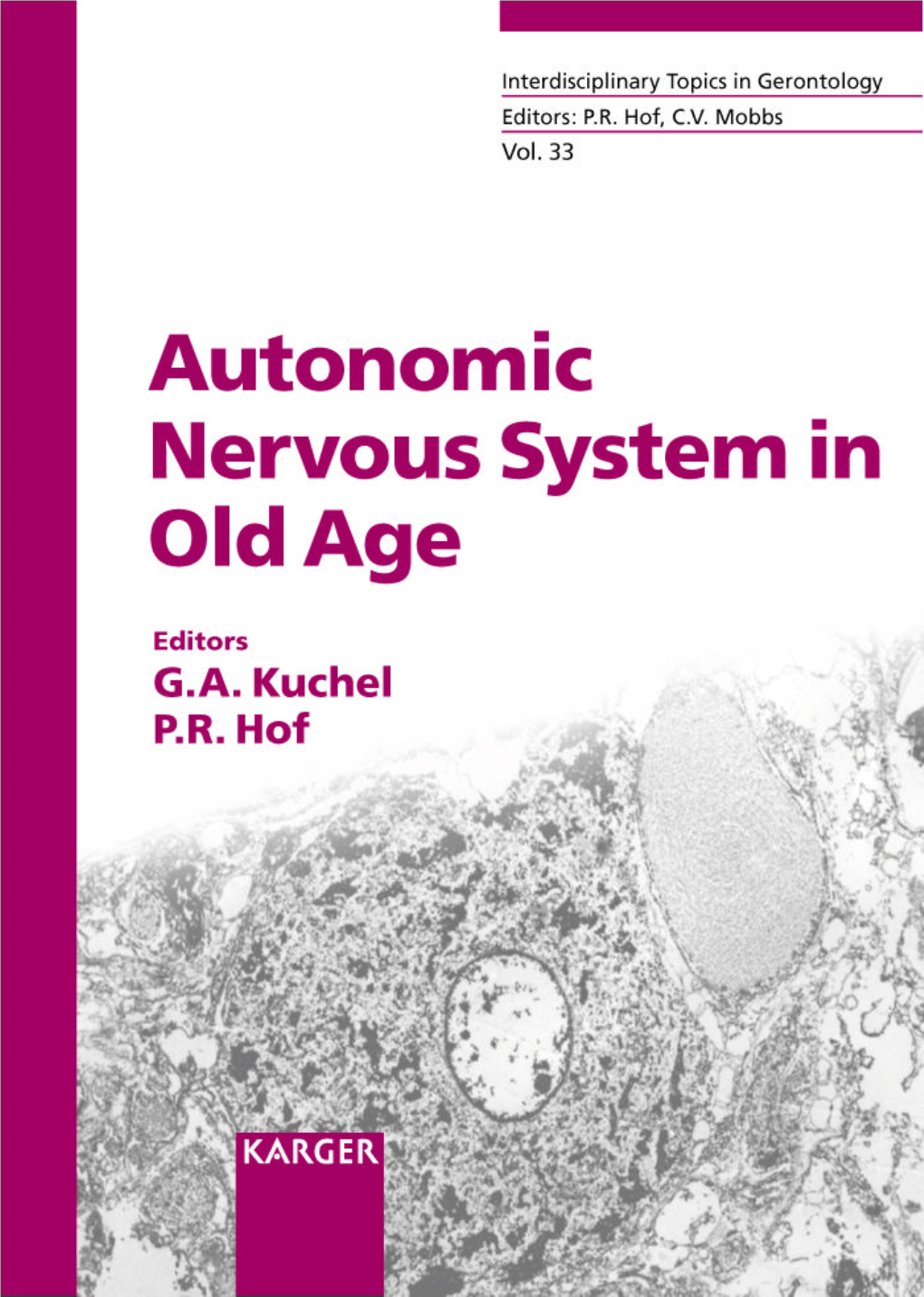 Aging of the Autonomic Nervous System