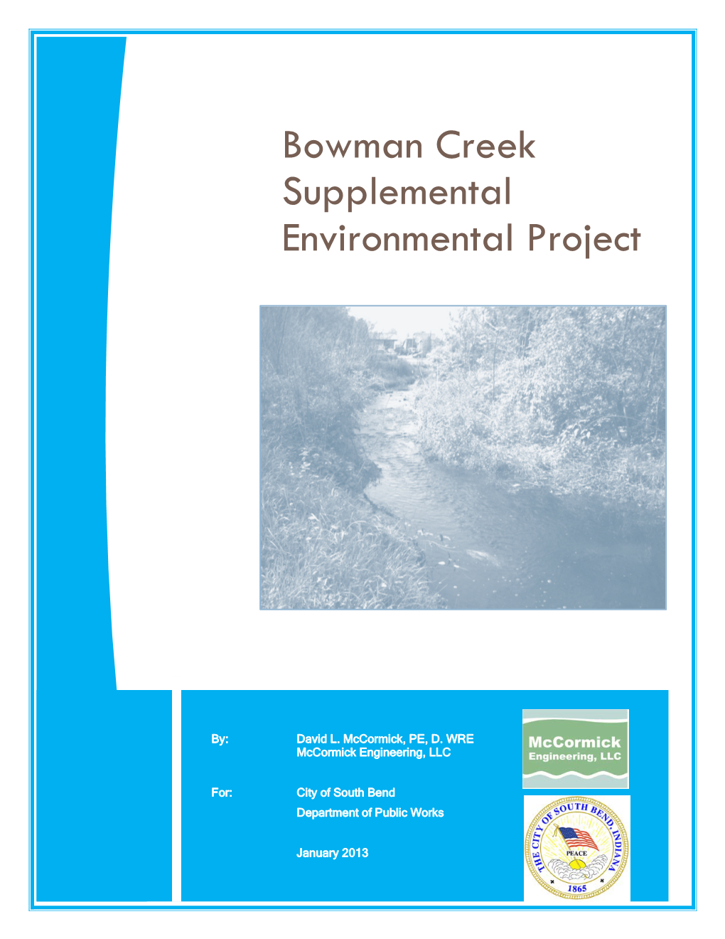 Bowman Creek Supplemental Environmental Project