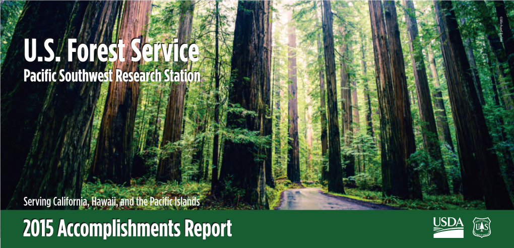 Pacific Southwest Research Station 2015 Accomplishments Report