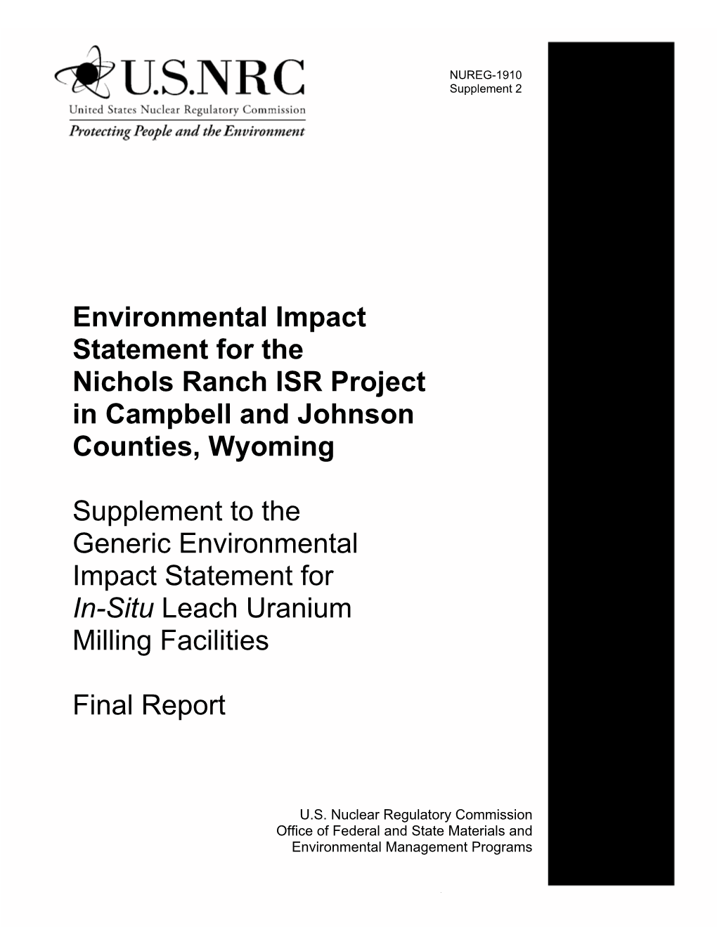 Original Supplemental Environmental Impact Statement