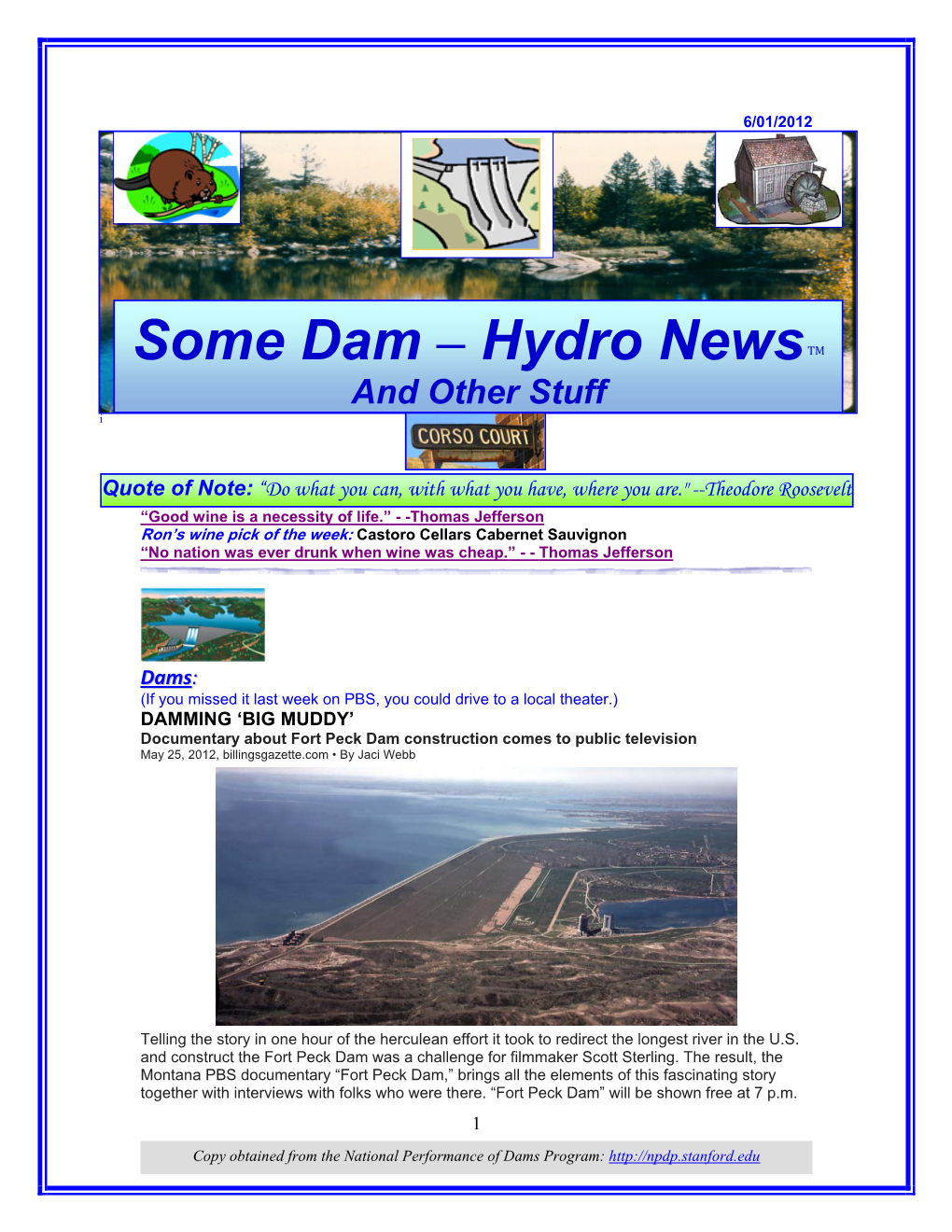 Some Dam – Hydro Newstm