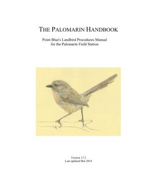 The Palomarin Handbook
