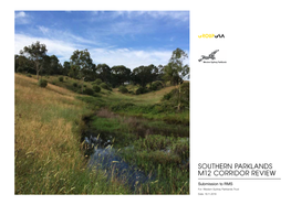 Southern Parklands M12 Corridor Review