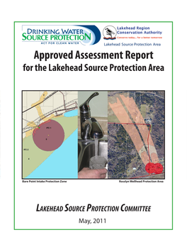Approved Assessment Report for the Lakehead Source Protection Area