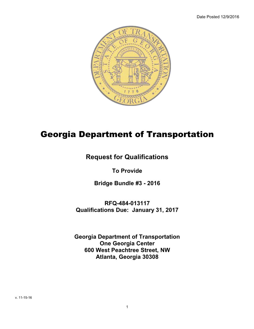 Georgia Department of Transportation