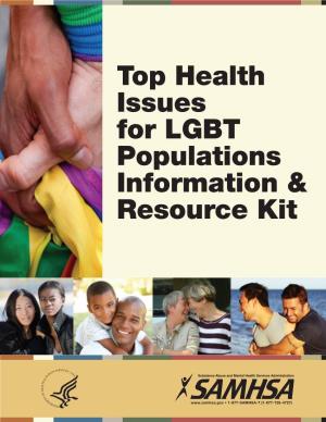 Top Health Issues for LGBT Populations Information & Resource Kit