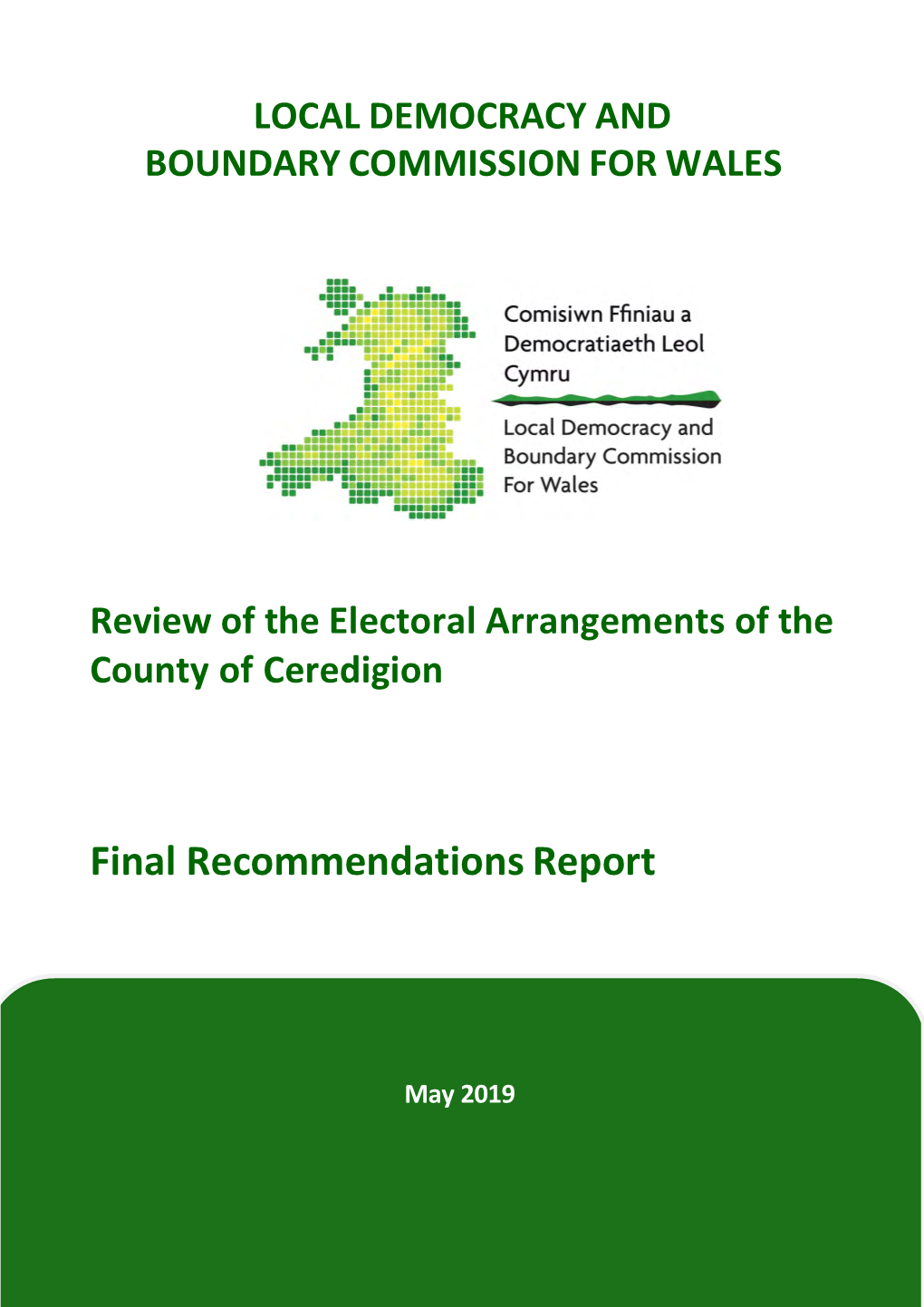 Final Recommendations Report