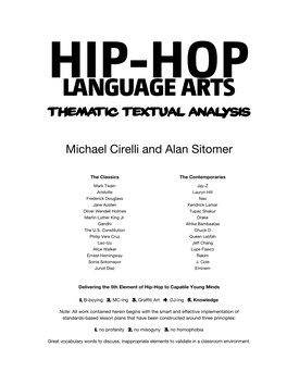 Language Arts Thematic Textual Analysis