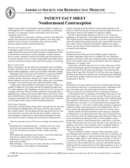 Nonhormonal Contraception.Qxd