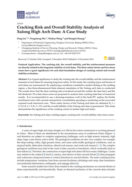 Cracking Risk and Overall Stability Analysis of Xulong High Arch Dam: a Case Study
