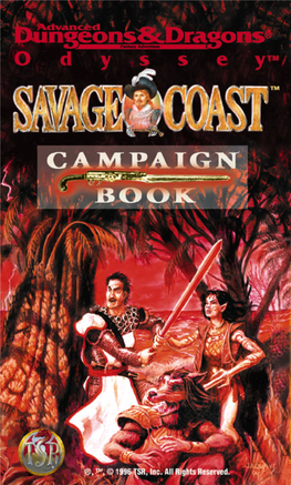 Savage Coast Campaign Book