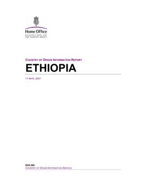 Ethiopia April 2007