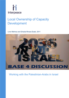Local Ownership of Capacity Development