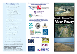 DRY Project River Fowey June 2016