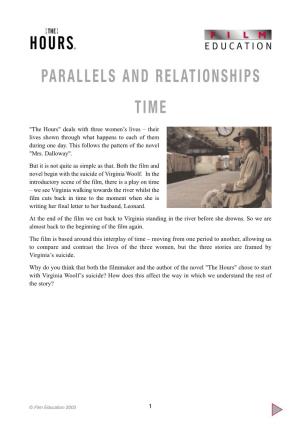 Parallels and Relationships Time