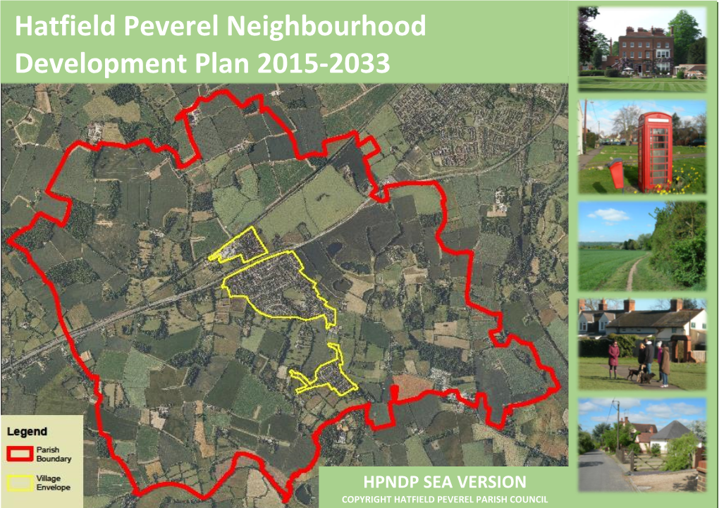 Hatfield Peverel Neighbourhood Development Plan 2015-2033