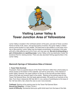 Visiting Lamar Valley & Tower Junction Area of Yellowstone