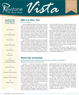 Eystone Issue 1 Our Vision Works