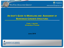 An Idiot's Guide to Modelling and Assessment Of