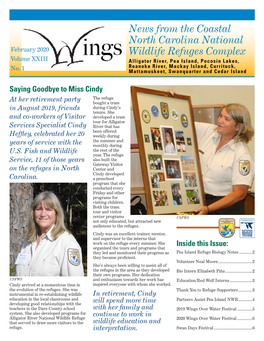 Wings-News from the Coastal North Carolina National Wildlife Refuge