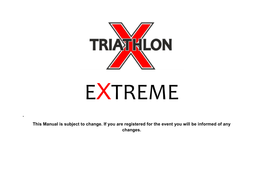 Extreme X Race Manual