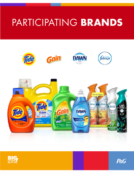 Participating Brands Participating Brands