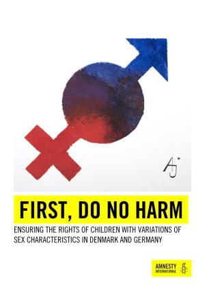 Ensuring the Rights of Children with Variations of Sex Characteristics in Denmark and Germany