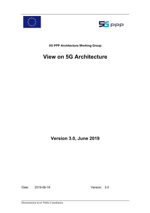 View on 5G Architecture