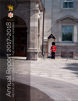 Office of the Secretary to the Governor General of Canada: Annual Report 2017-2018