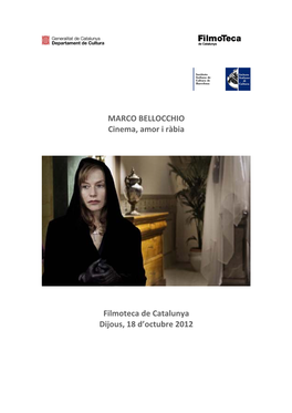Dossier Marco Bellocchio