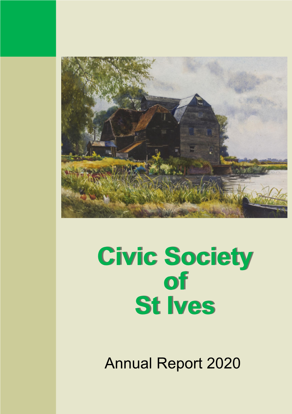 To Download the Latest Civic Society Annual Report As A