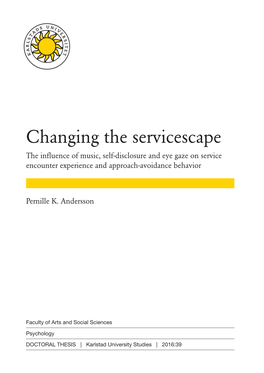 Changing the Servicescape 2016:39