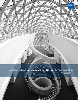 Key Considerations in Museum Design & Construction