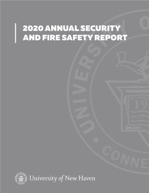 2020 ANNUAL SECURITY and FIRE SAFETY REPORT Campus Safety