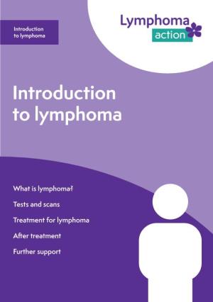 Introduction to Lymphoma Book