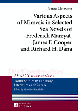 Various Aspects of Mimesis in Selected Sea Novels of Frederick