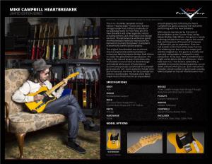 Mike Campbell Heartbreaker Limited Edition Series