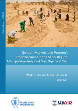 Gender, Markets and Women's Empowerment in the Sahel Region