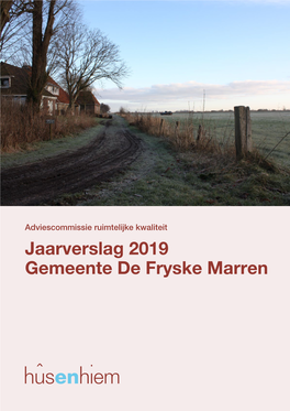 Jaarverslag 2019 Gemeente De Fryske Marren Voorwoord