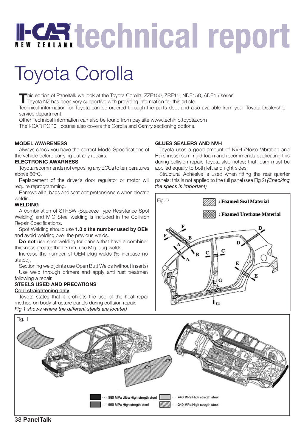 Technical Report Toyota Corolla