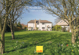 Hornbeam House THRIPLOW • CAMBRIDGE