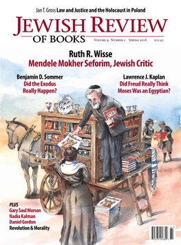 Ruth R. Wisse Mendele Mokher Seforim, Jewish Critic Benjamin D