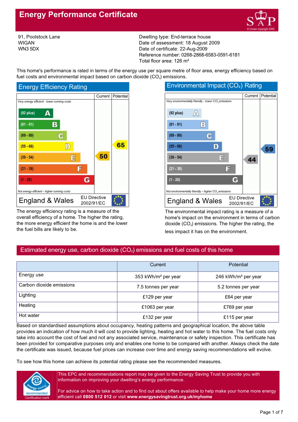 Energy Performance Certificate