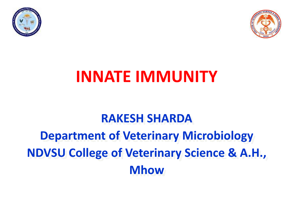 Innate Immunity