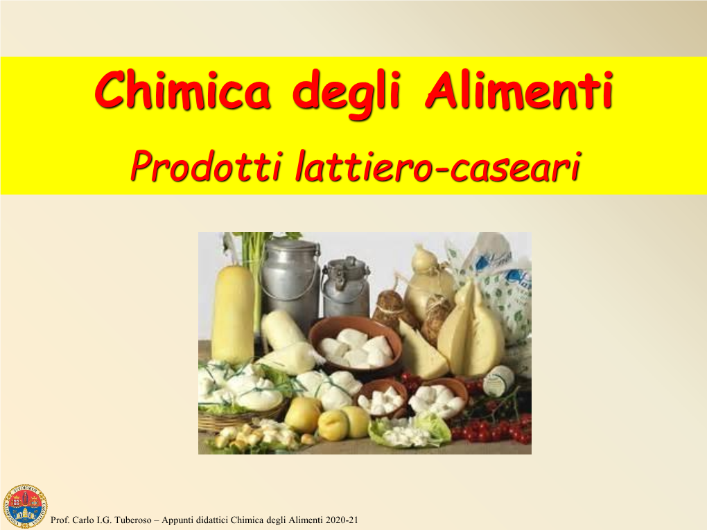 Prodotti Lattiero-Caseari