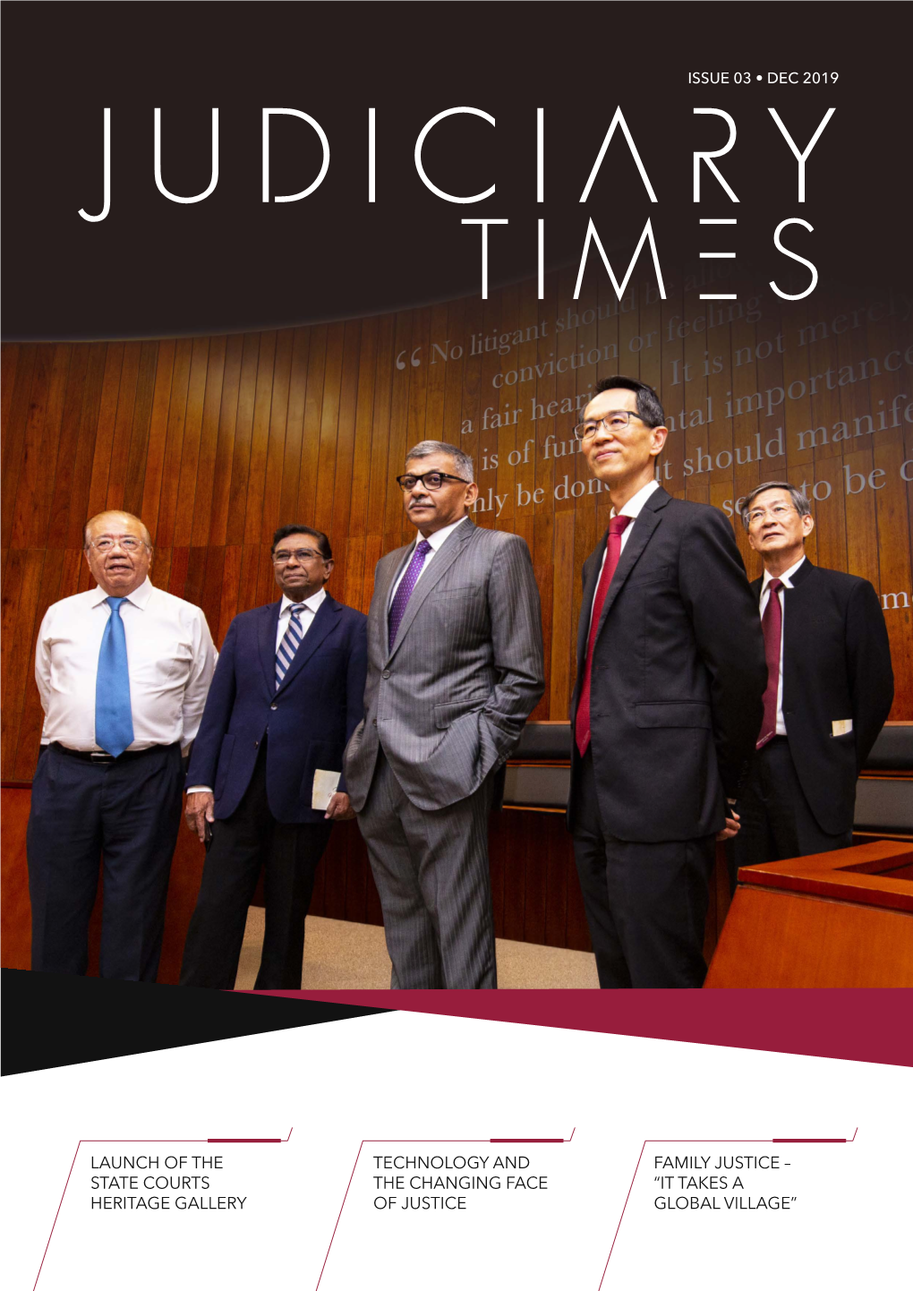 Judiciary Times Issue No. 3 December 2019